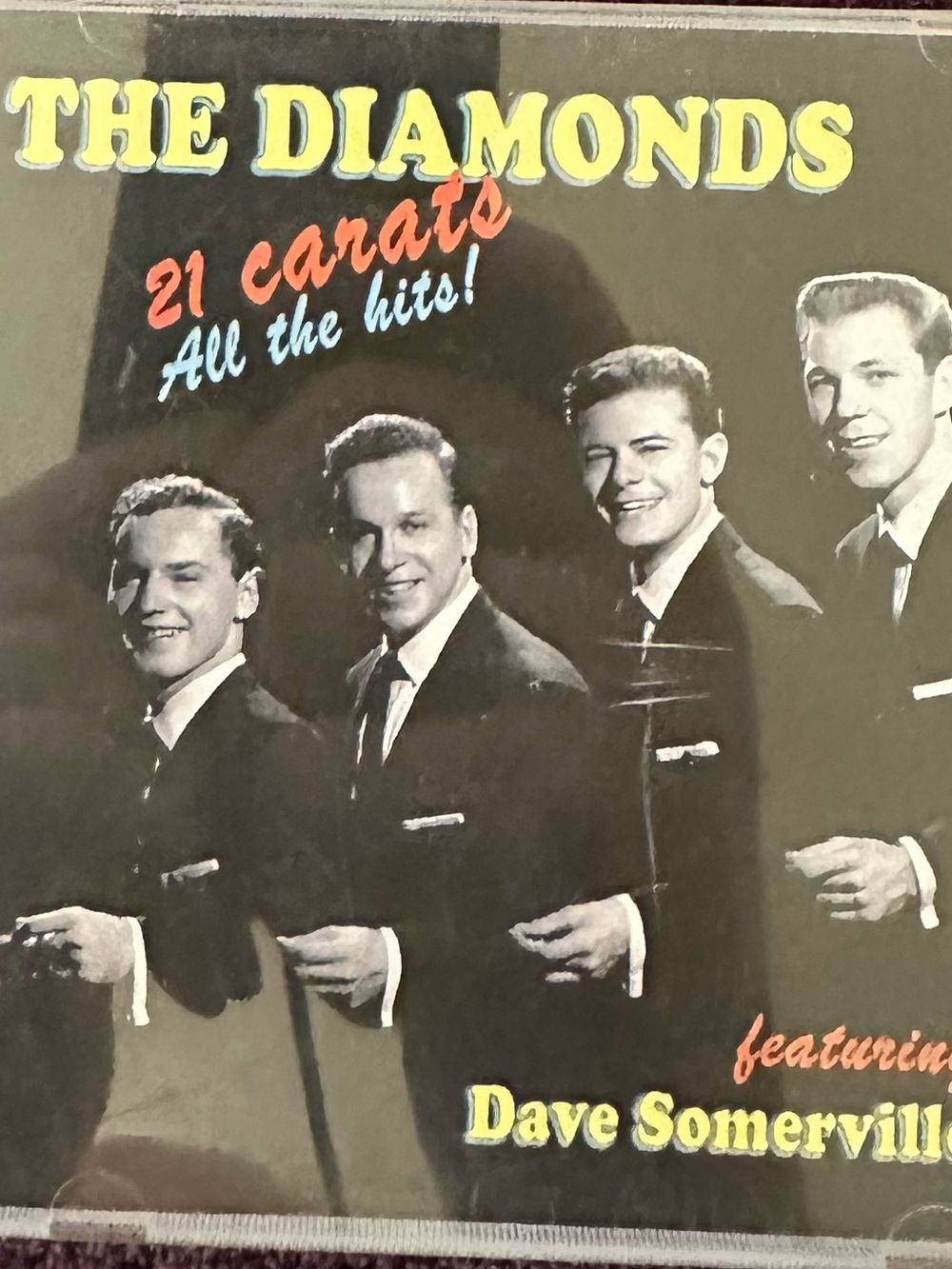 The Diamonds 21 carats All the hits CD featuring Dave Somerville